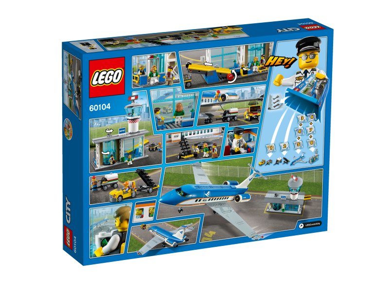 LEGO City Letiště - terminál pro pasažéry 60104