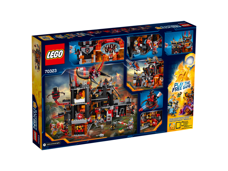 LEGO Nexo Knights Jestrovo sopečné doupě 70323