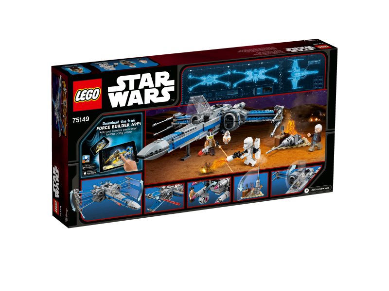 LEGO Star Wars™ Stíhačka X-wing Odporu 75149