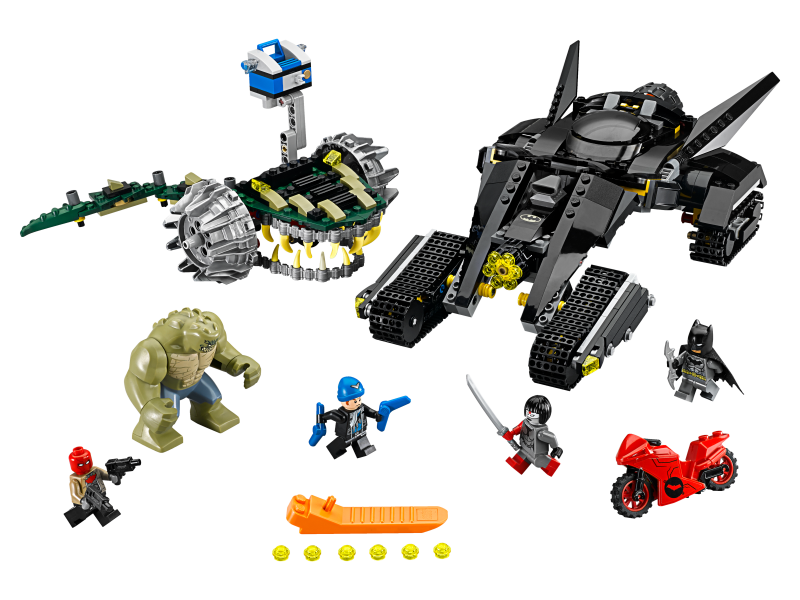 LEGO Super Heroes Batman™: Killer Croc™ Zničení ve stokách 76055