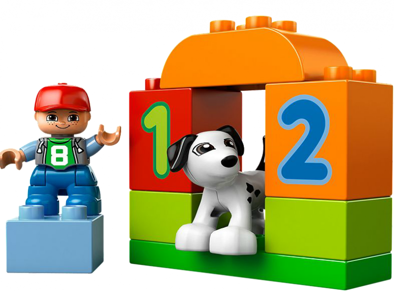 LEGO DUPLO Vláček plný čísel 10558