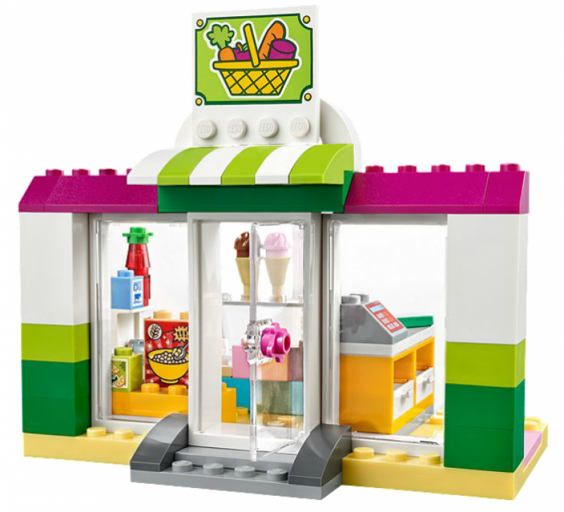 LEGO Juniors Supermarket v kufříku 10684