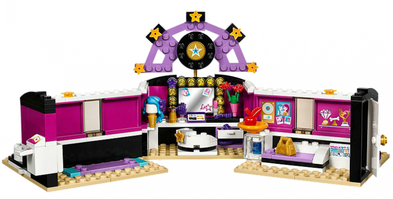 LEGO Friends Šatna pro popové hvězdy 41104