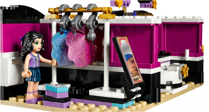 LEGO Friends Šatna pro popové hvězdy 41104