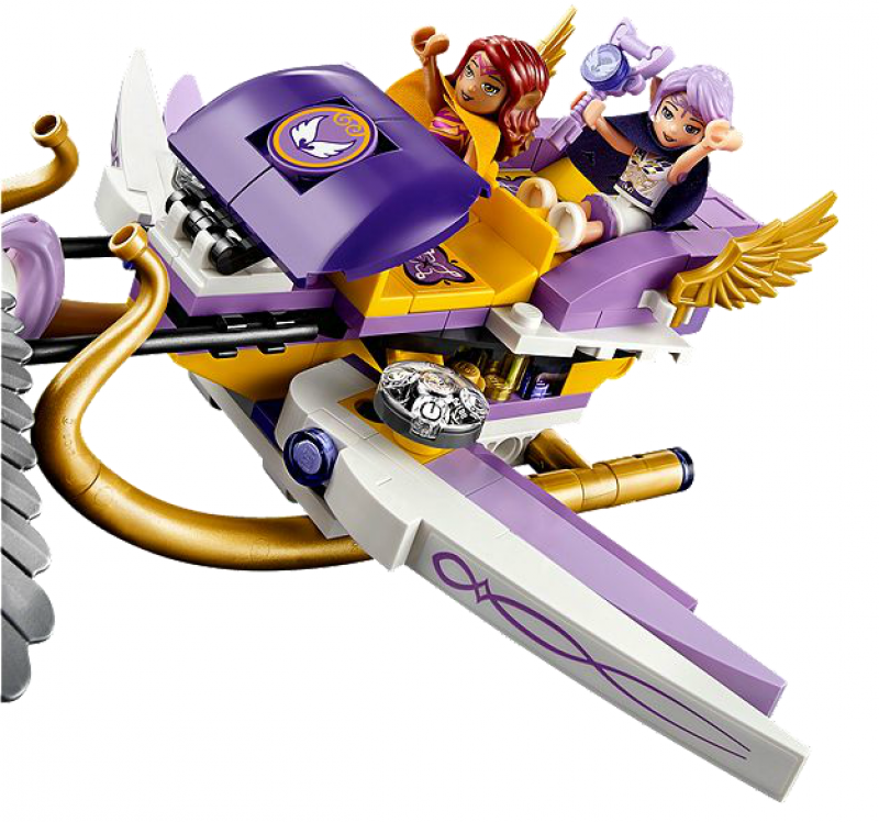 LEGO Elves Aira a saně tažené Pegasy 41077