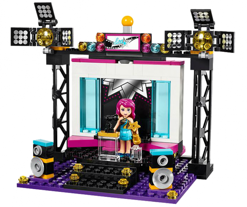 LEGO Friends TV Studio s popovou hvězdou 41117