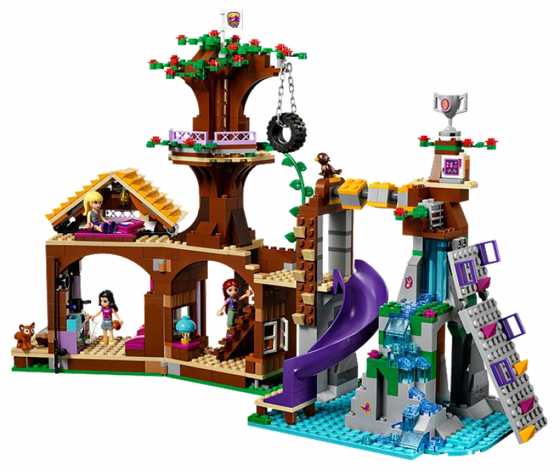 LEGO Friends Dobrodružný tábor - dům na stromě 41122