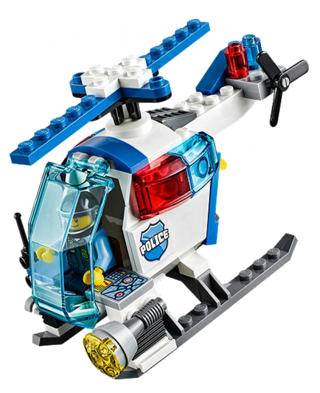 LEGO Juniors Pronásledování s policejní helikoptérou 10720