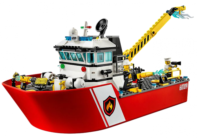 LEGO City Hasičský člun 60109