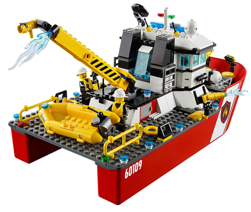 LEGO City Hasičský člun 60109