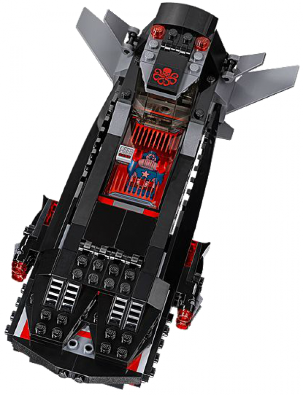 LEGO Super Heroes Útok s ponorkou Iron Skulla 76048