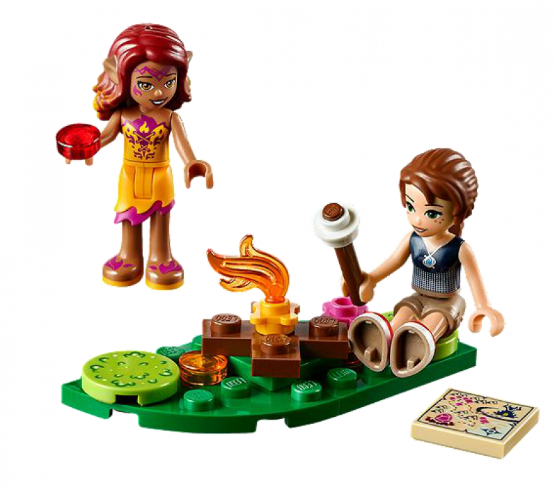 LEGO Elves Lávová jeskyně ohnivého draka 41175