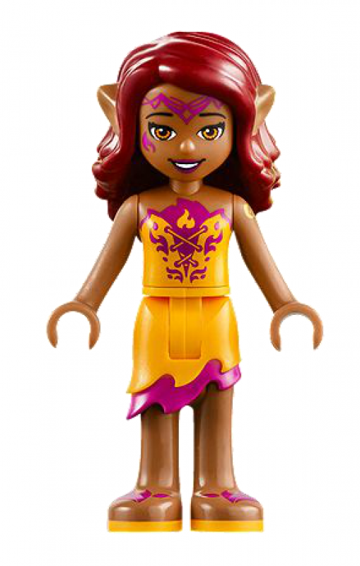 LEGO Elves Lávová jeskyně ohnivého draka 41175