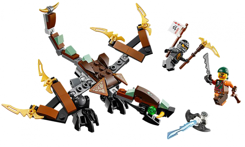 LEGO Ninjago Coleův drak 70599