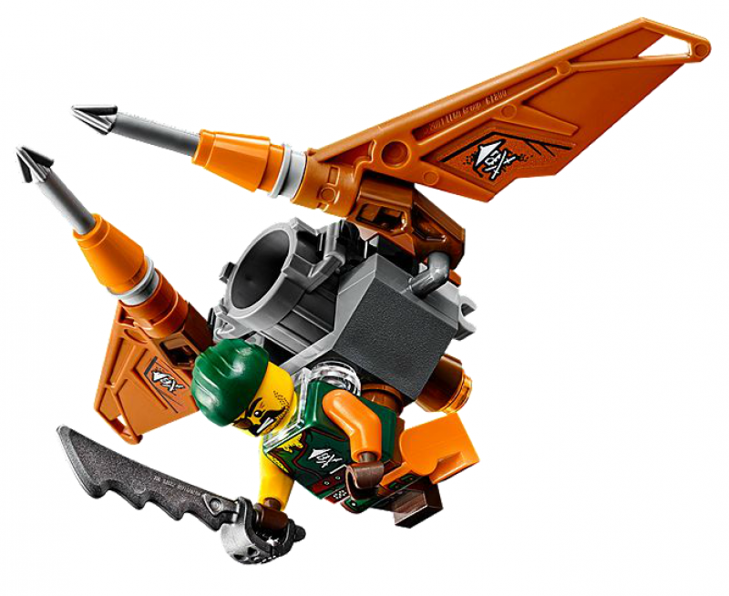 LEGO Ninjago Honička nindža motorek 70600