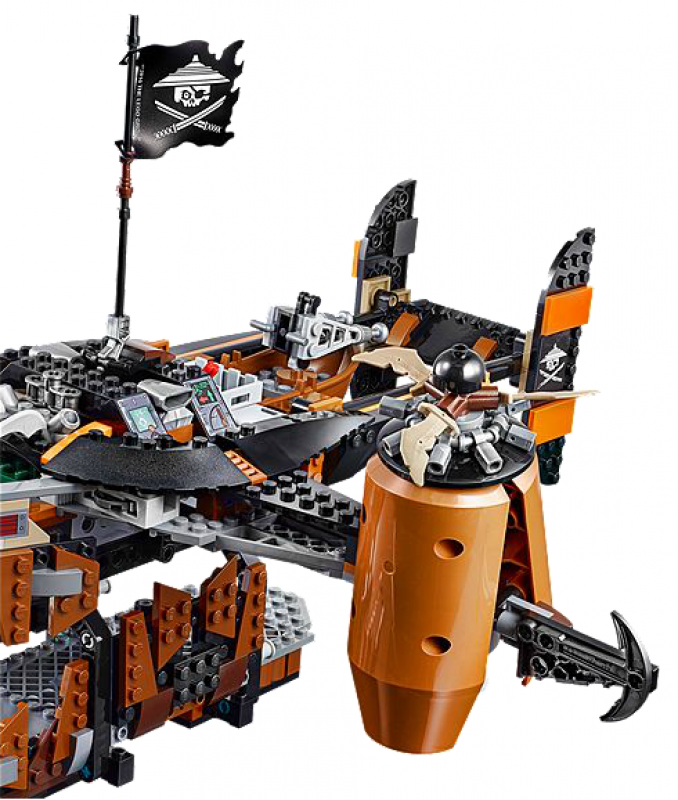 LEGO Ninjago Smolná tvrz 70605