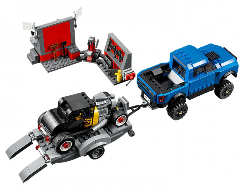 LEGO Speed Champions Ford F-150 Raptor a Ford Model A Hot Rod 75875