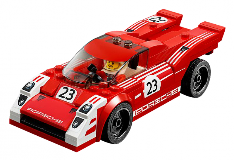 LEGO Speed Champions Porsche 919 Hybrid a 917K ulička v boxech 75876