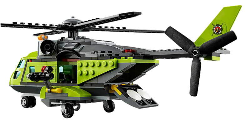 LEGO City Sopečná zásobovací helikoptéra 60123