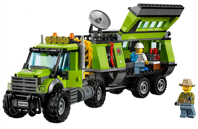 LEGO City Sopečná základna průzkumníků 60124