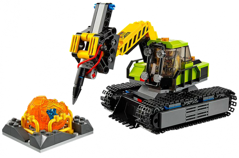 LEGO City Sopečná základna průzkumníků 60124