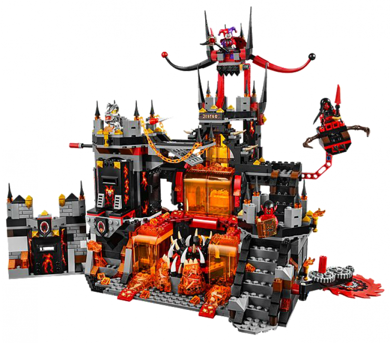 LEGO Nexo Knights Jestrovo sopečné doupě 70323