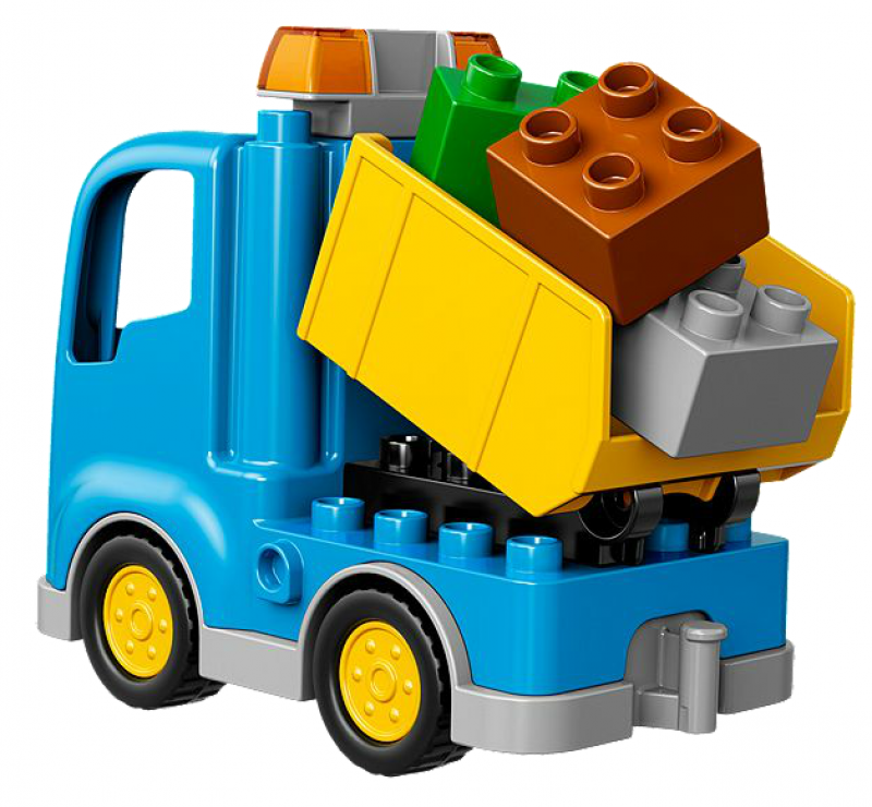 LEGO DUPLO Pásový bagr a náklaďák 10812