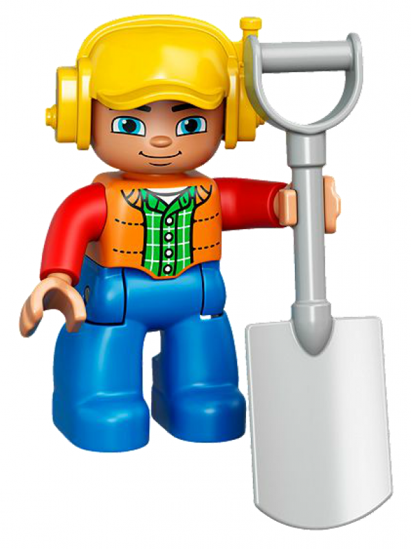 LEGO DUPLO Pásový bagr a náklaďák 10812