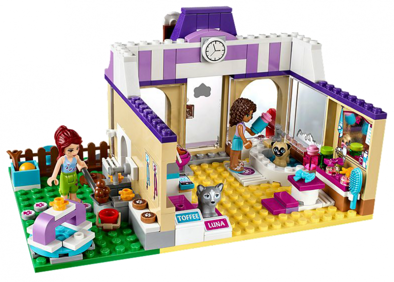 LEGO Friends Péče o štěňátka v Heartlake 41124