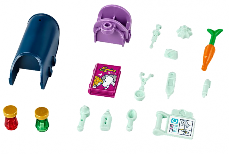 LEGO Friends Veterinářský přívěs s koněm 41125