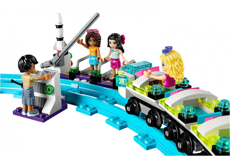 LEGO Friends Horská dráha v zábavním parku 41130