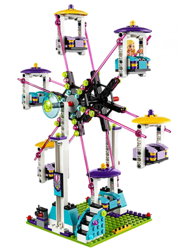 LEGO Friends Horská dráha v zábavním parku 41130