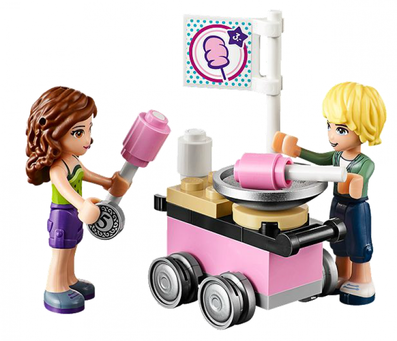 LEGO Friends Autíčka v zábavním parku 41133