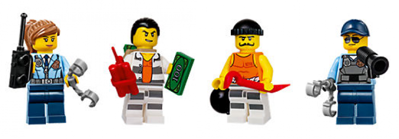 LEGO® City 853570 Sada doplňků k vězení na ostrově