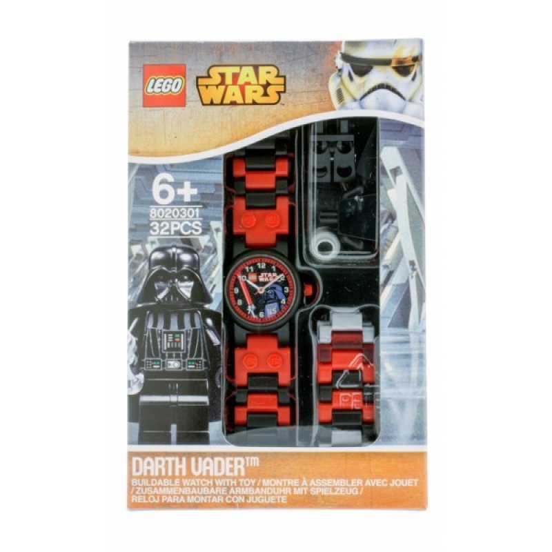 LEGO Star Wars Darth Vader - hodinky s minifigurkou 8020301