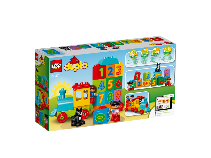 LEGO® DUPLO® 10847 Vláček s čísly