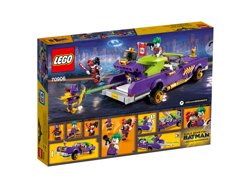 LEGO Batman Movie Joker a jeho vůz Notorious Lowrider 70906