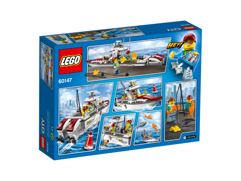 LEGO City Rybářská loďka 60147