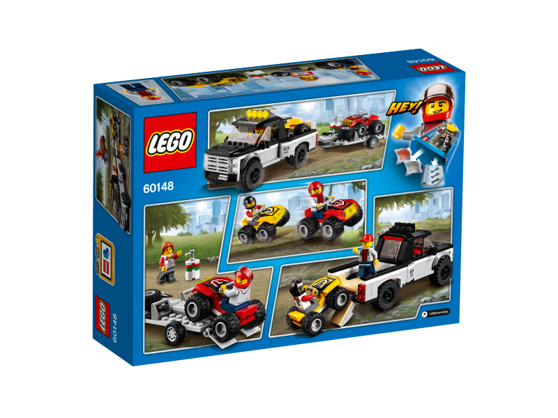 LEGO City Závodní tým čtyřkolek 60148