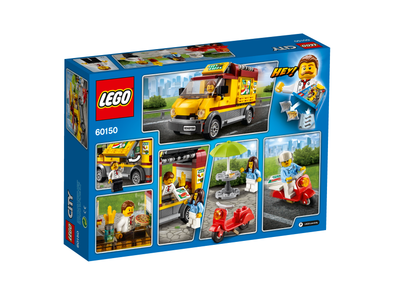 LEGO City Dodávka s pizzou 60150