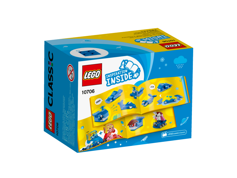 LEGO Classic Modrý kreativní box 10706