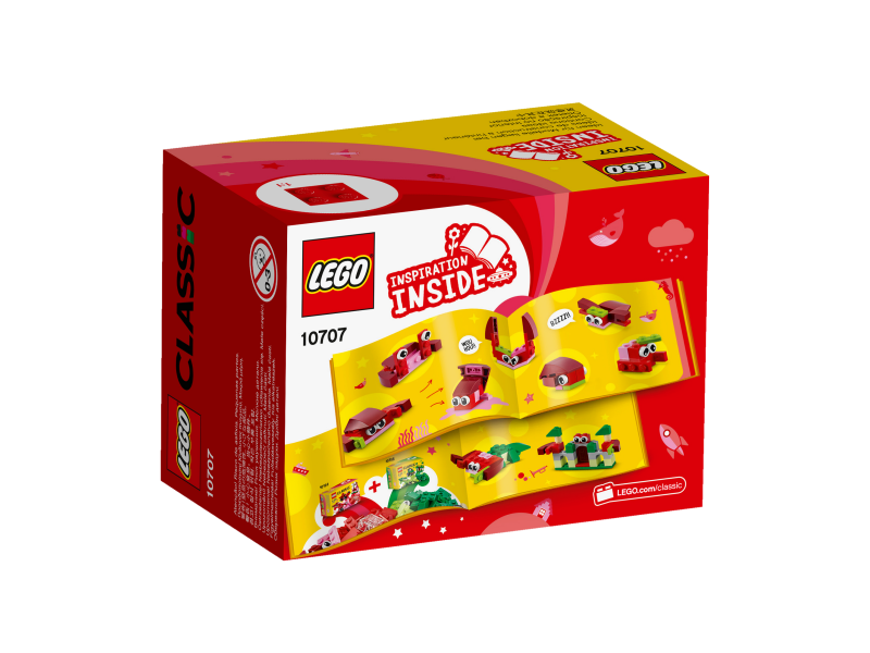 LEGO Classic Červený kreativní box 10707