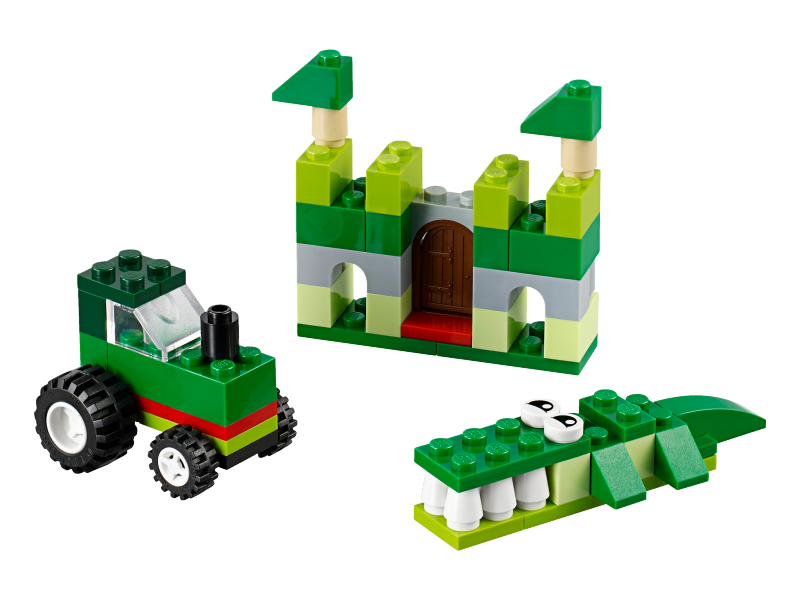 LEGO Classic Zelený kreativní box 10708