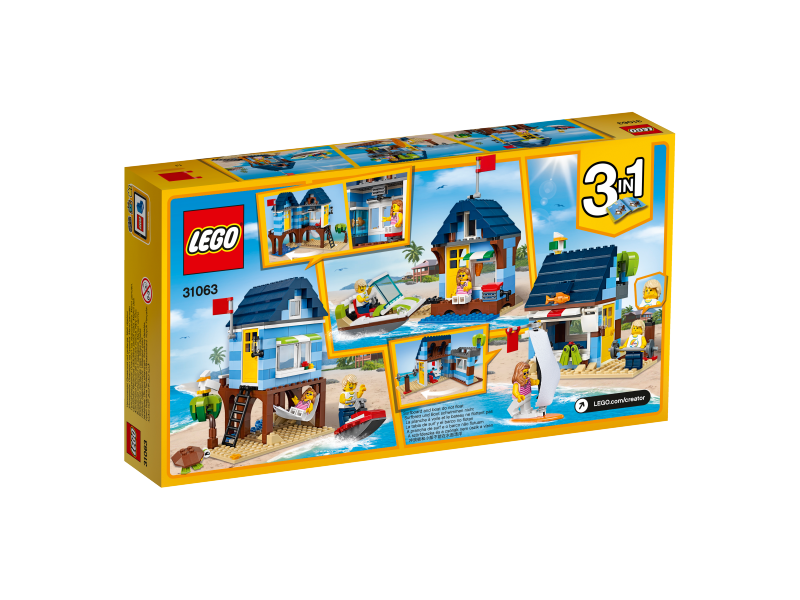 LEGO Creator Dovolená na pláži 31063