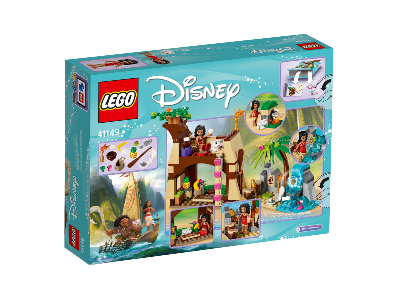 LEGO Disney princezny Vaiana a její dobrodružství na ostrově 41149