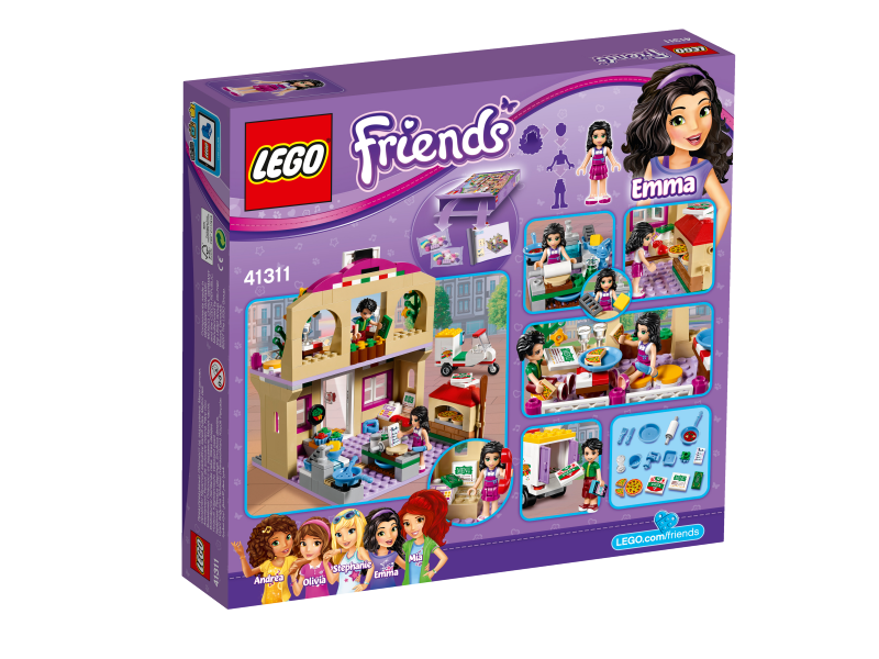 LEGO Friends Pizzerie v městečku Heartlake 41311