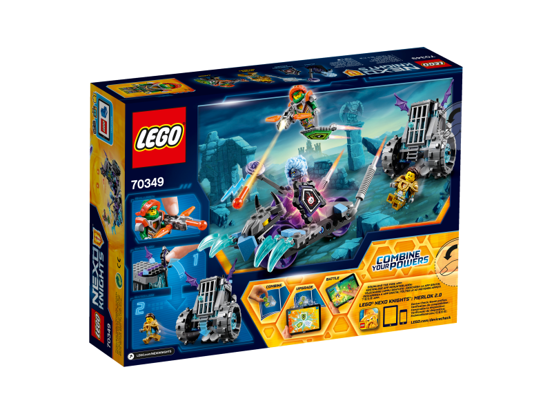 LEGO Nexo Knights Ruina a mobilní vězení 70349