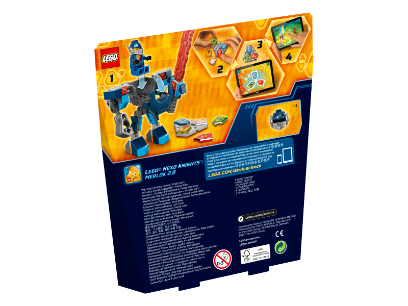 LEGO Nexo Knights Clay v bojovém obleku 70362