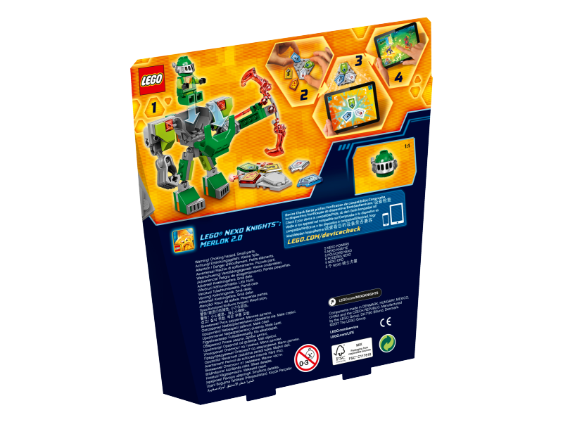 LEGO Nexo Knights Aaron v bojovém obleku 70364