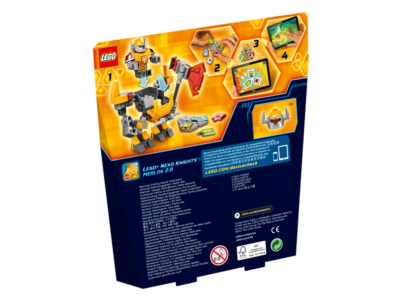 LEGO Nexo Knights Axl v bojovém obleku 70365